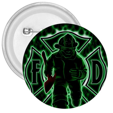 Fighting Irish 3  Button from ArtsNow.com Front