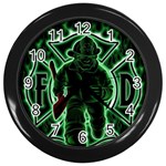 Fighting Irish Wall Clock (Black)