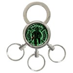 Fighting Irish 3-Ring Key Chain