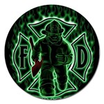 Fighting Irish Magnet 5  (Round)