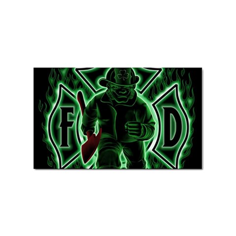 Fighting Irish Sticker Rectangular (100 pack) from ArtsNow.com Front