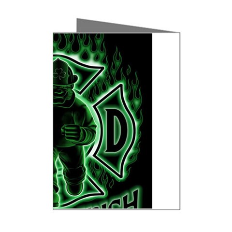 Fighting Irish Mini Greeting Cards (Pkg of 8) from ArtsNow.com Left