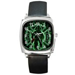 Fighting Irish Square Metal Watch