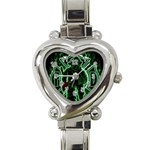 Fighting Irish Heart Italian Charm Watch