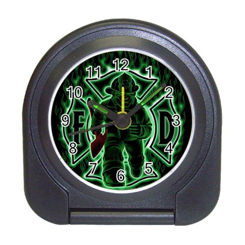 Fighting Irish Travel Alarm Clock from ArtsNow.com Front