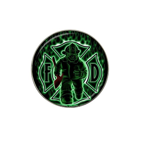 Fighting Irish Hat Clip Ball Marker from ArtsNow.com Front