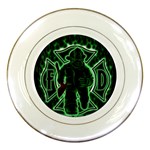 Fighting Irish Porcelain Plate