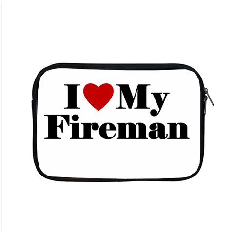 I Love My Fireman Apple MacBook Pro 15  Zipper Case from ArtsNow.com Front