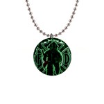 Fighting Irish 1  Button Necklace