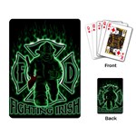 Fighting Irish Playing Cards Single Design