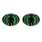 Fighting Irish Cufflinks (Oval)