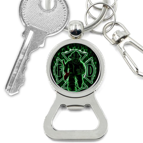 Fighting Irish Bottle Opener Key Chain from ArtsNow.com Front