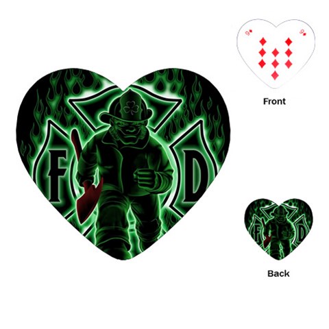 Fighting Irish Playing Cards (Heart) from ArtsNow.com Front