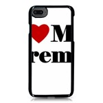 I Love My Fireman iPhone 8 Seamless Case (Black)