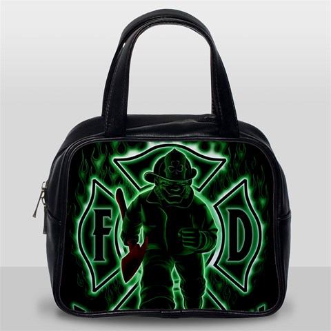 Fighting Irish Classic Handbag (Two Sides) from ArtsNow.com Back