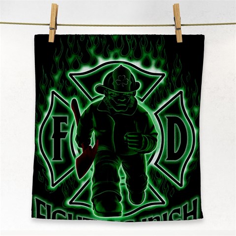 Fighting Irish Face Towel from ArtsNow.com Front