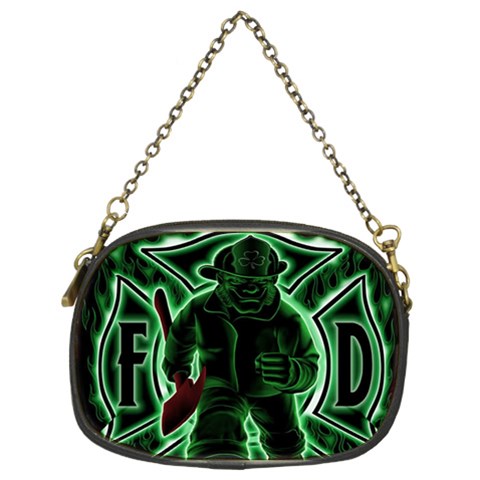 Fighting Irish Chain Purse (Two Sides) from ArtsNow.com Front