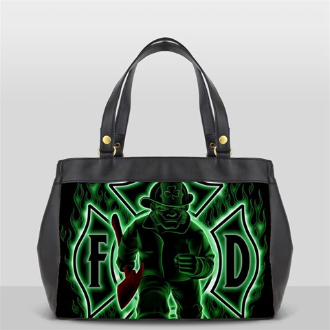 Fighting Irish Oversize Office Handbag from ArtsNow.com Front