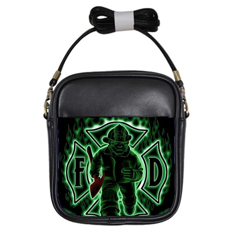 Fighting Irish Girls Sling Bag from ArtsNow.com Front