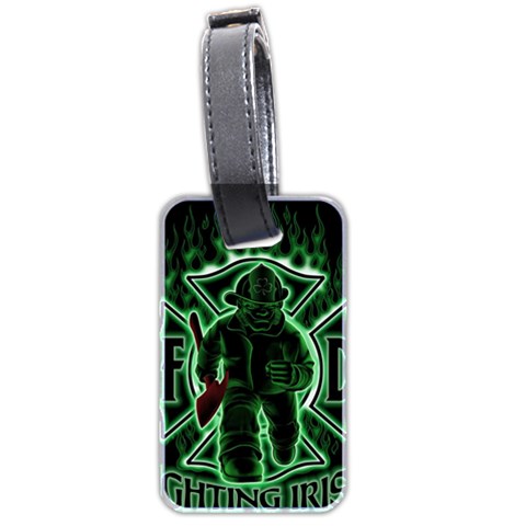 Fighting Irish Luggage Tag (two sides) from ArtsNow.com Back