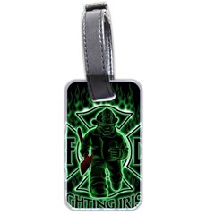 Fighting Irish Luggage Tag (two sides) from ArtsNow.com Back