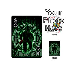 Fighting Irish Playing Cards 54 (Mini) from ArtsNow.com Front - Spade2