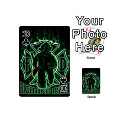 Fighting Irish Playing Cards 54 (Mini) from ArtsNow.com Front - Club10