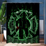 Fighting Irish Shower Curtain 60  x 72  (Medium)