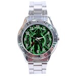 Fighting Irish Stainless Steel Analogue Watch