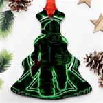 Fighting Irish Christmas Tree Ornament (Two Sides)