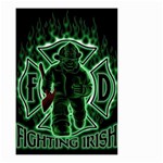 Fighting Irish Small Garden Flag (Two Sides)