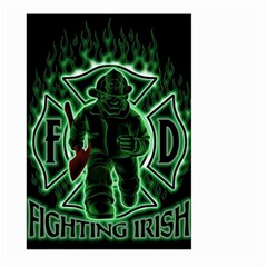 Fighting Irish Large Garden Flag (Two Sides) from ArtsNow.com Front