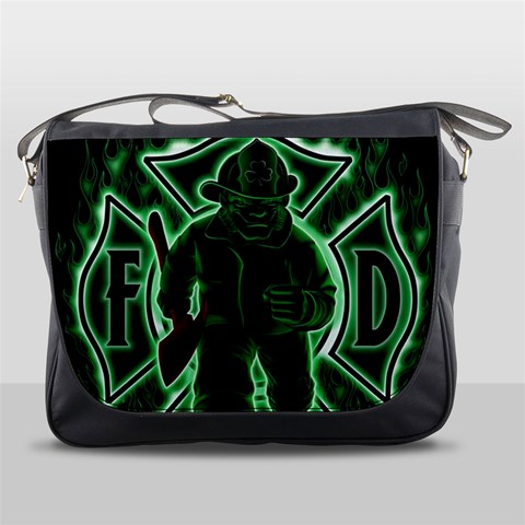 Fighting Irish Messenger Bag from ArtsNow.com Front