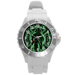 Fighting Irish Round Plastic Sport Watch (L)