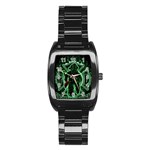 Fighting Irish Stainless Steel Barrel Watch