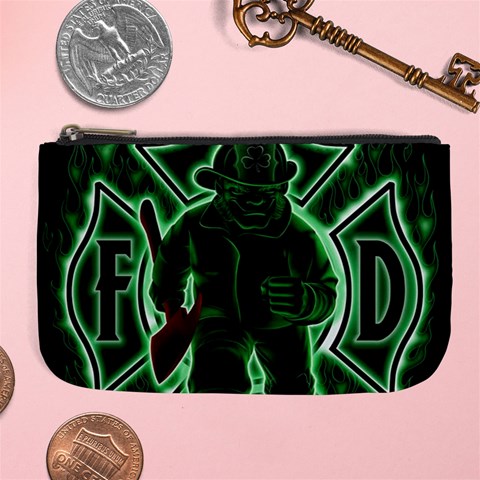 Fighting Irish Large Coin Purse from ArtsNow.com Front