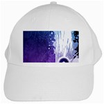 Purple Splash White Cap