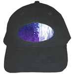 Purple Splash Black Cap