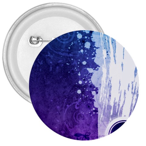 Purple Splash 3  Button from ArtsNow.com Front