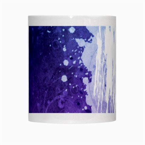 Purple Splash White Mug from ArtsNow.com Center