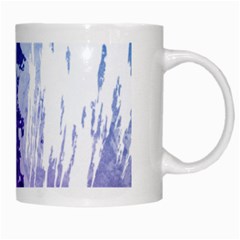 Purple Splash White Mug from ArtsNow.com Right