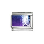 Purple Splash Italian Charm (9mm)