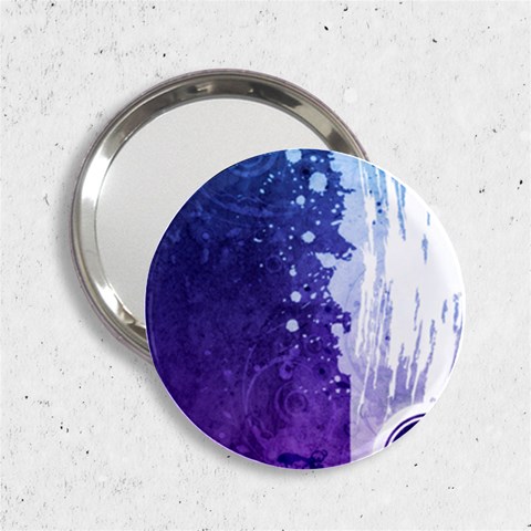 Purple Splash 2.25  Handbag Mirror from ArtsNow.com Front