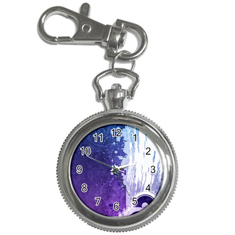 Purple Splash Key Chain Watch from ArtsNow.com Front