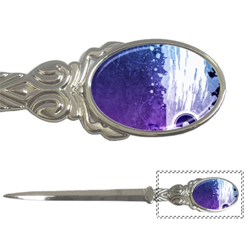 Purple Splash Letter Opener from ArtsNow.com Front