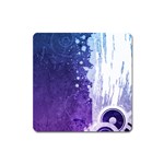 Purple Splash Magnet (Square)