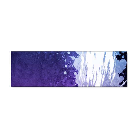 Purple Splash Sticker Bumper (10 pack) from ArtsNow.com Front