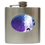 Purple Splash Hip Flask (6 oz)