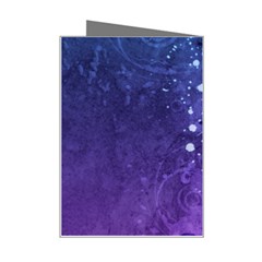 Purple Splash Mini Greeting Card from ArtsNow.com Right