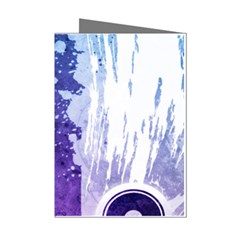 Purple Splash Mini Greeting Cards (Pkg of 8) from ArtsNow.com Left